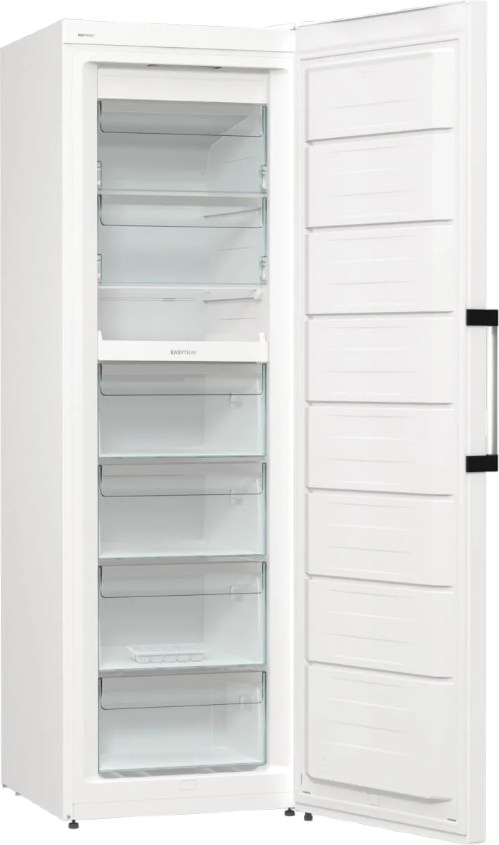 Морозильная камера Gorenje 280л вертикальная No Frost с инвертором для хранения продуктов.
