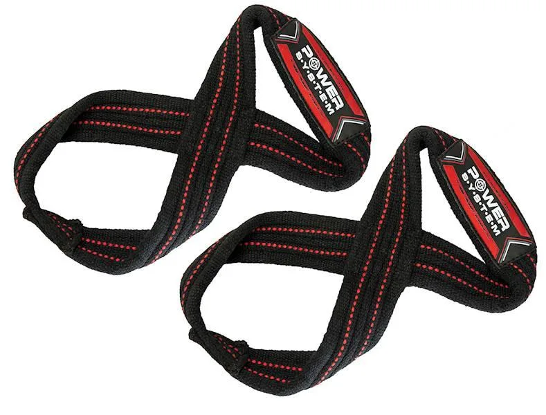 Лямки для тяги Active Point бавовна L/XL червоні