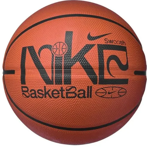 Баскетбольний м'яч Nike гума розмір 7 коричневий