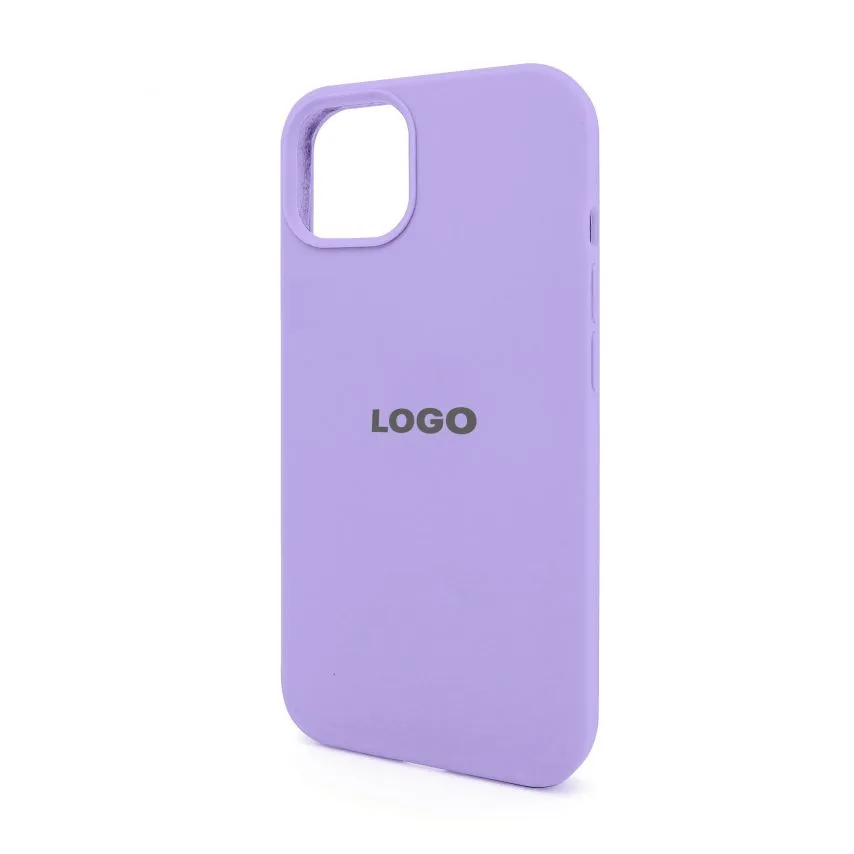 Чохол Silicone Case для Apple iPhone 13 силіконовий лавандовий