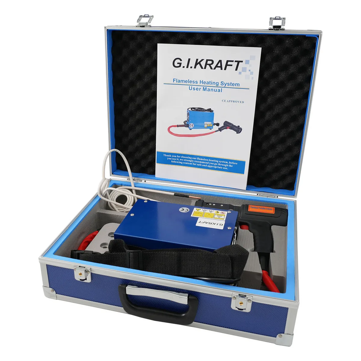 Індукційний нагрівач GIKRAFT IND-1500W 1500 Вт метал 6,2 кг