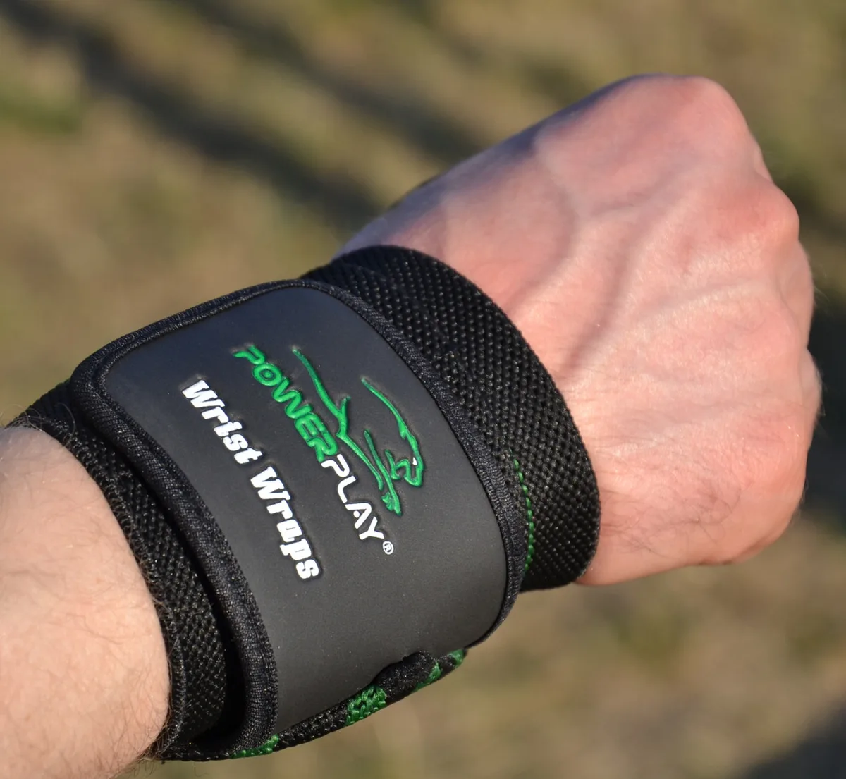 Бинти для зап'ясть Active Point Бавовна 45 см Зелений