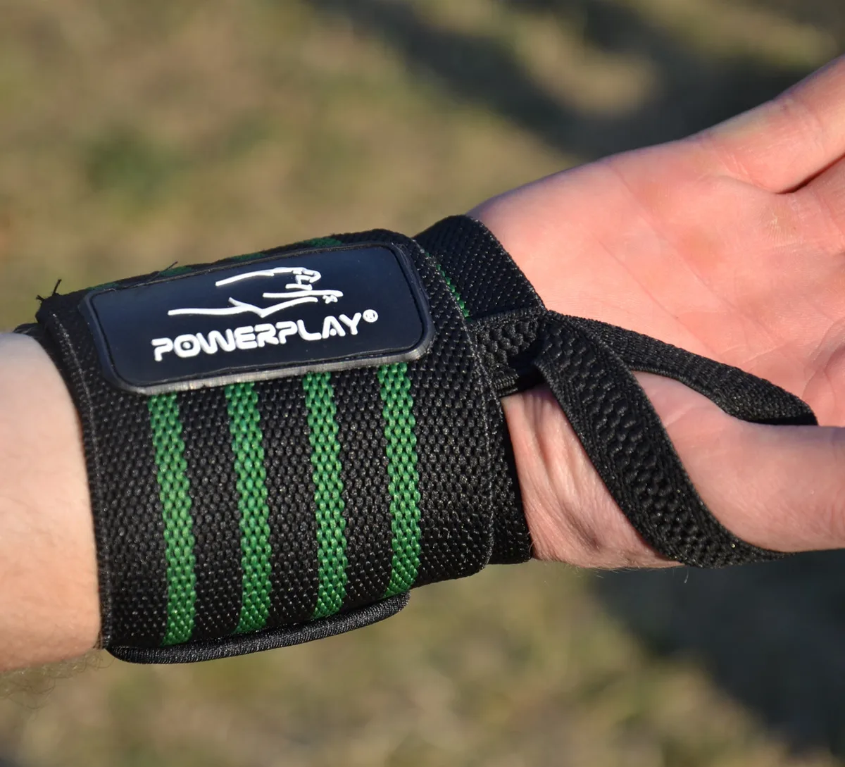 Бинти для зап'ясть Active Point Бавовна 45 см Зелений