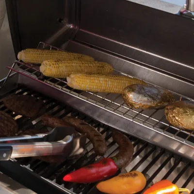 Газовий гриль Broil King чавунний 46х31 см сірий з чорним