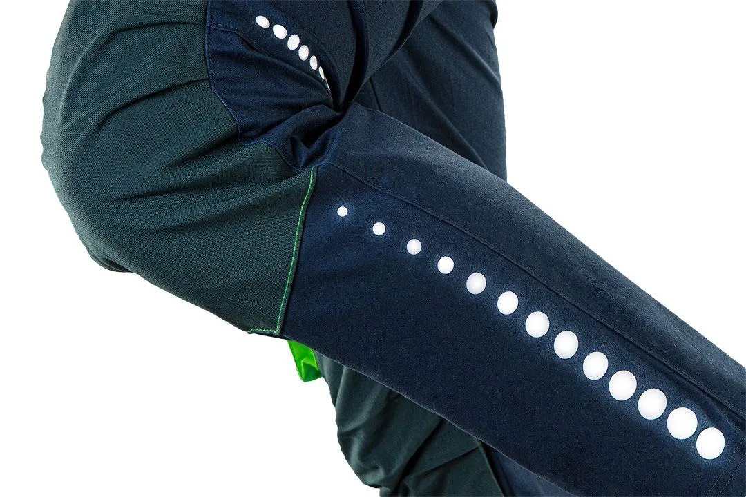 Штани робочі Neo Tools Premium з посиленням з Cordura, кишеня для наколінників, розмір M(50), синій.