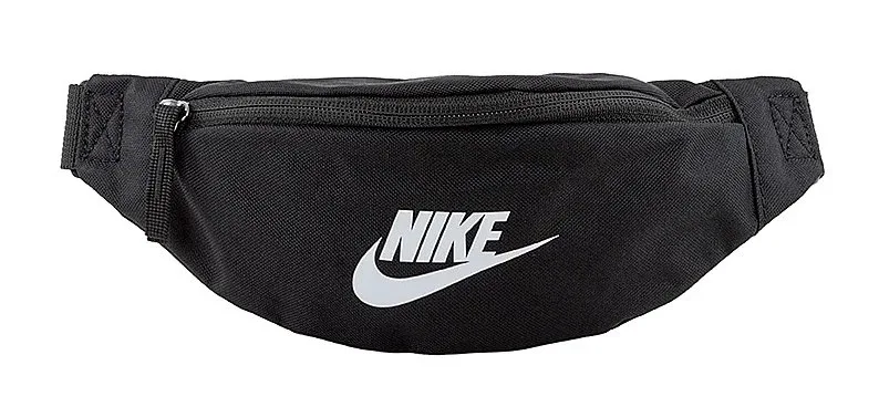 Сумка на пояс NIKE 100% поліестер S чорна 41х10х15 см