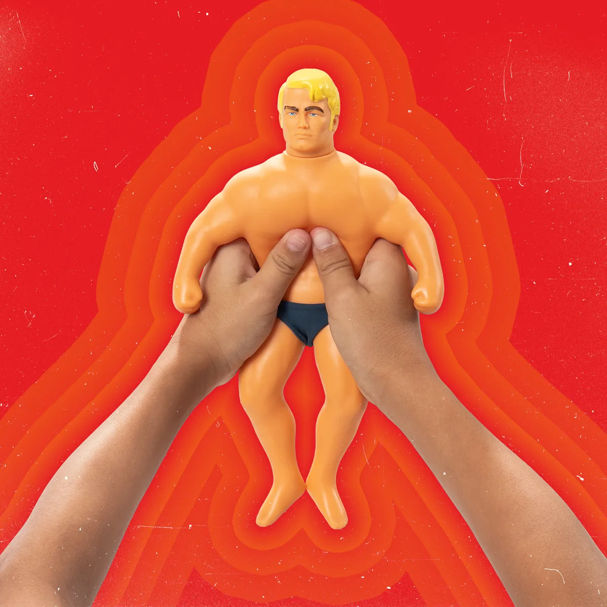 Стретч-іграшка Stretch Armstrong полімерна 25 см без кольору