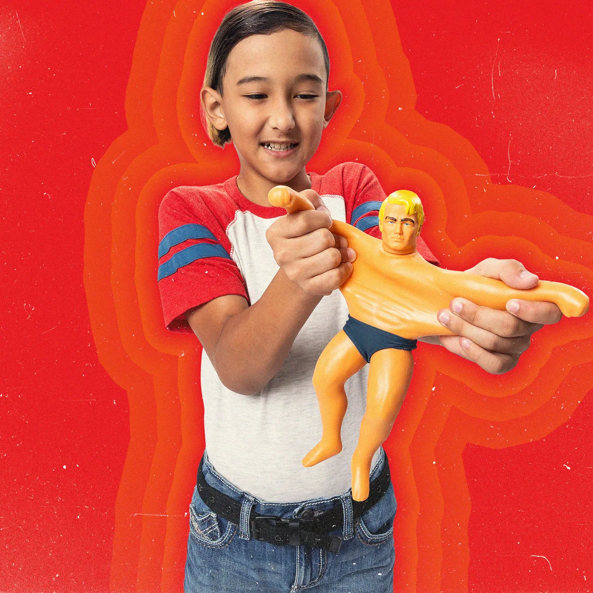 Стретч-іграшка Stretch Armstrong полімерна 25 см без кольору