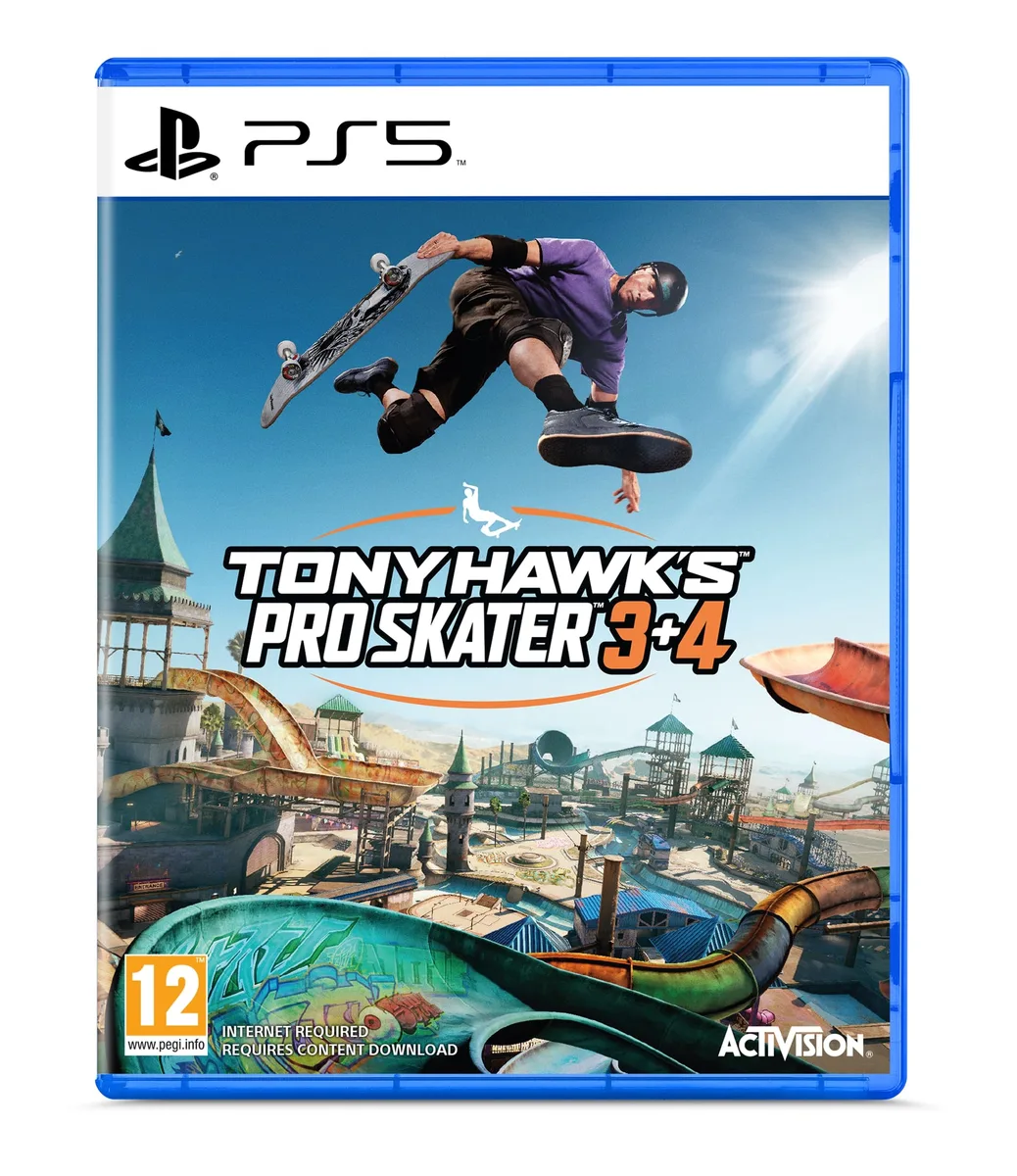 Гра консольна PS5 Tony Hawk Pro Skater 3+4, BD диск