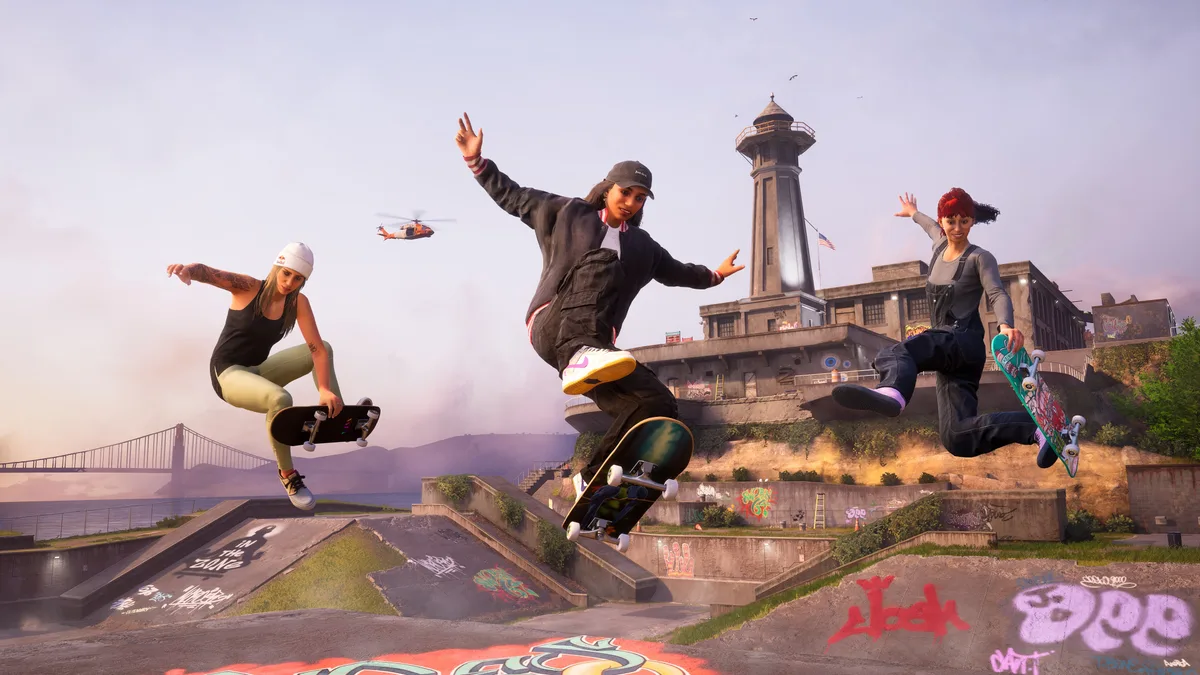 Гра консольна PS5 Tony Hawk Pro Skater 3+4, BD диск