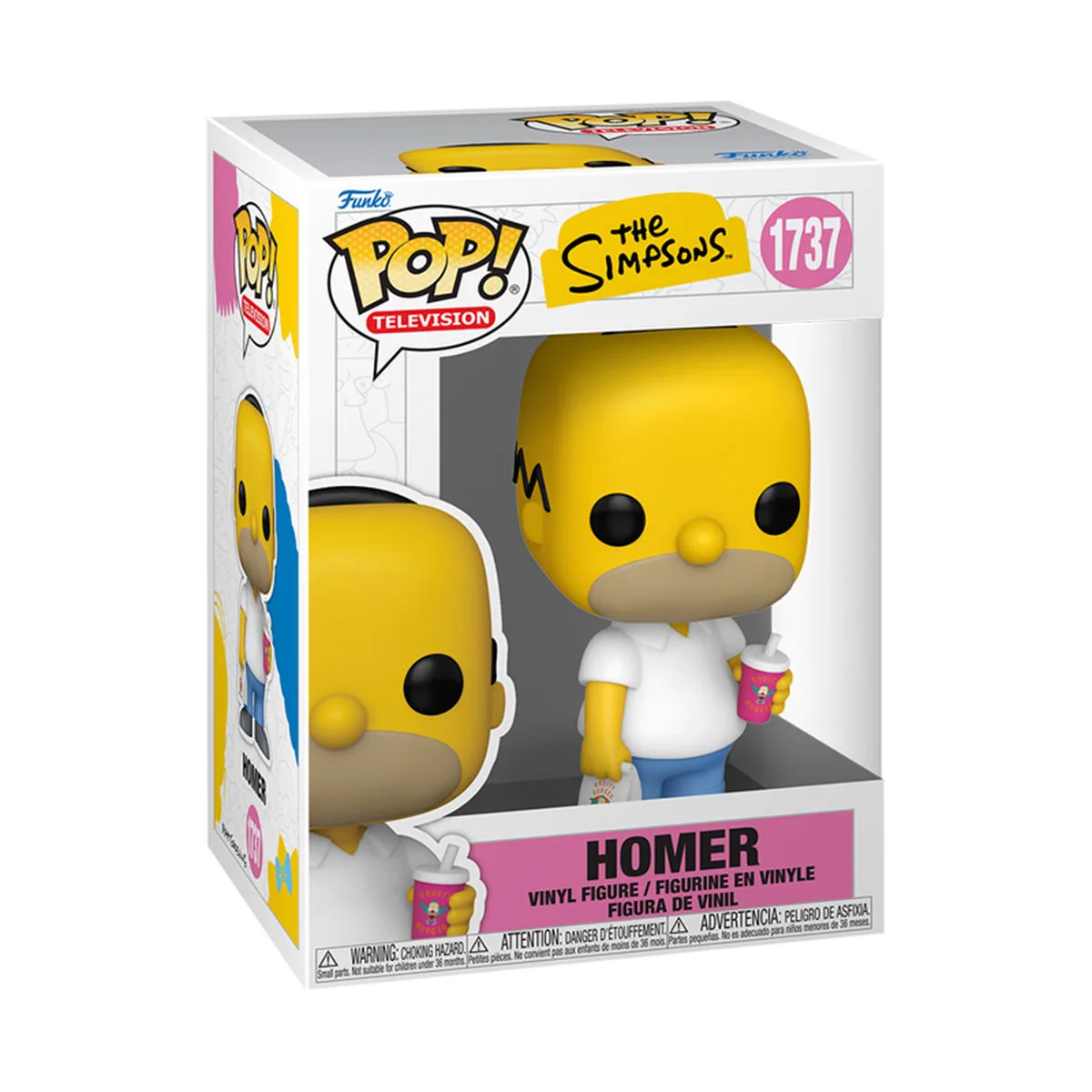 Ігрова фігурка Funko POP! вініл 11,4 см жовта Сімпсони Гомер