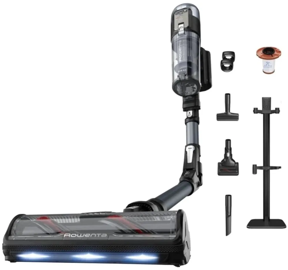 Безпровідний пилосос Rowenta X-Force Flex 16.60 для тварин, 315Вт, вологе прибирання, контейнер 0.65л, автоматичний режим.