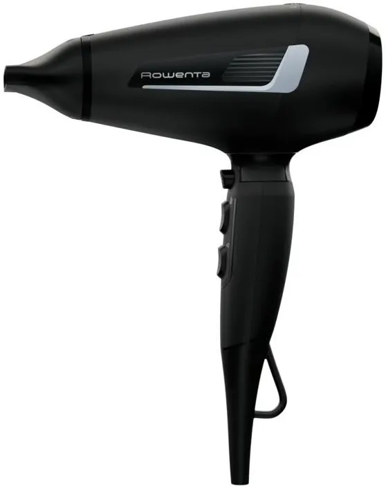 Фен Rowenta Pro Expert, 2100 Вт, 3 скорости, диффузор, ионизация, холодный обдув, черный