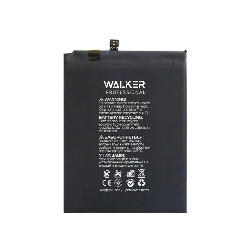 Акумулятор WALKER 4000mAh для Samsung Galaxy A10s A20s 3.82V Original