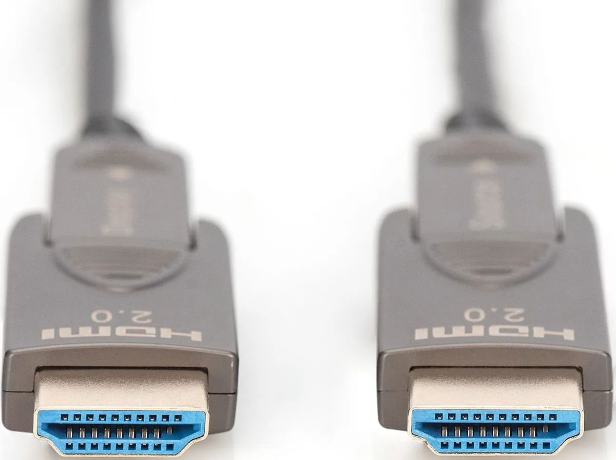 Кабель DIGITUS HDMI (M/M), 4K, AOC, 10м, чорний