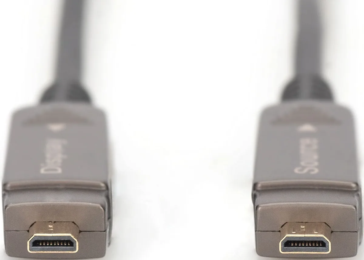 Кабель DIGITUS HDMI (M/M), 4K, AOC, 10м, чорний