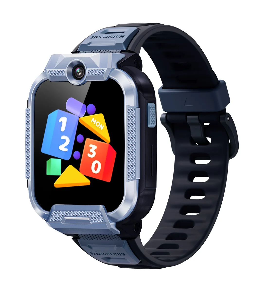 Дитячий годинник Mibro PC-пластик 1.69" синій GPS 2MP