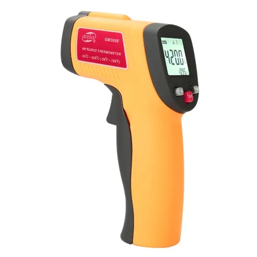 Пірометр безконтактний Benetech GM300E -50-420°C інфрачервоний пило- та вологозахищений 12:1