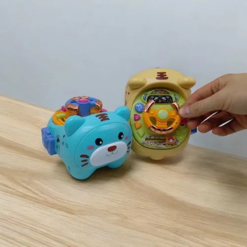 Звукова іграшка Wtoys Руль Кіт-мандрівник блакитна 3+