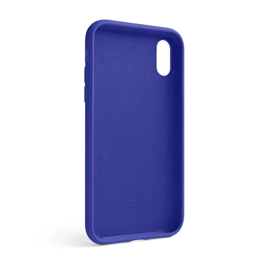 Чохол силіконовий для Apple iPhone Xr фіолетовий