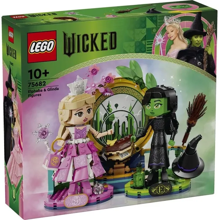 Конструктор LEGO Wicked фігурки Ельфаби й Ґлінди різнокольоровий 10+