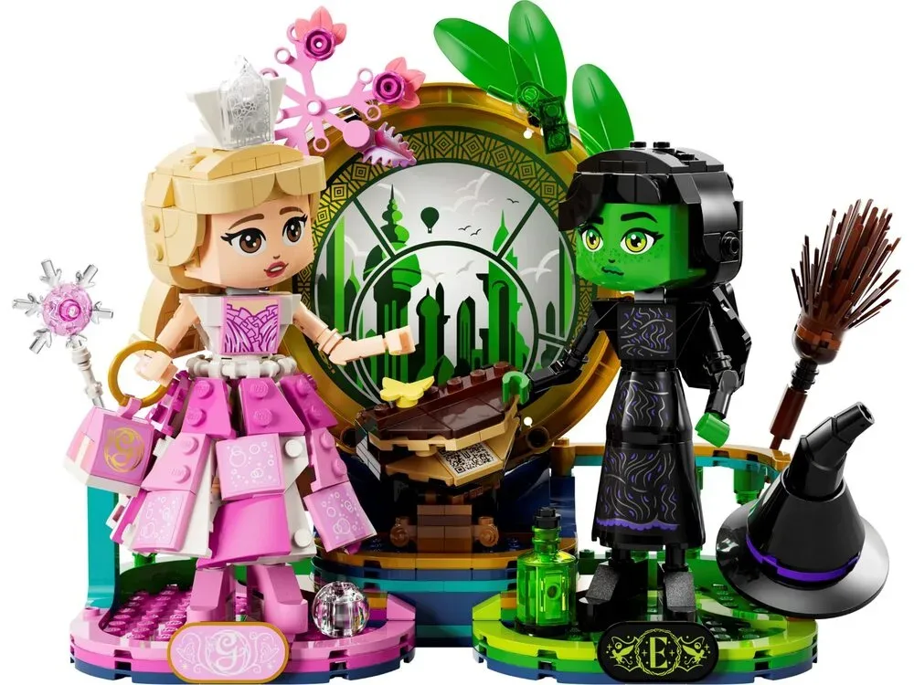 Конструктор LEGO Wicked фігурки Ельфаби й Ґлінди різнокольоровий 10+