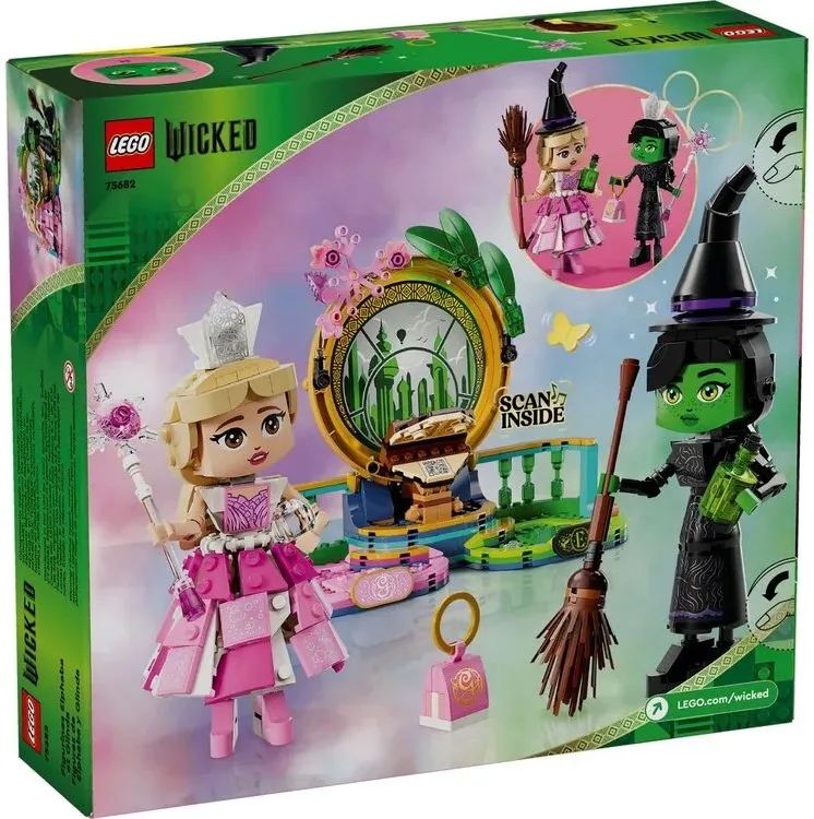 Конструктор LEGO Wicked фігурки Ельфаби й Ґлінди різнокольоровий 10+