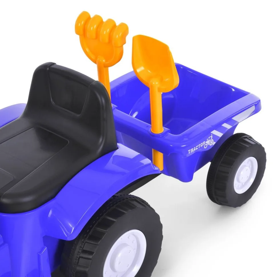 Каталка-толокар Bambi Racer M 6153B-4 електрична 61x30x36 см пластик синій