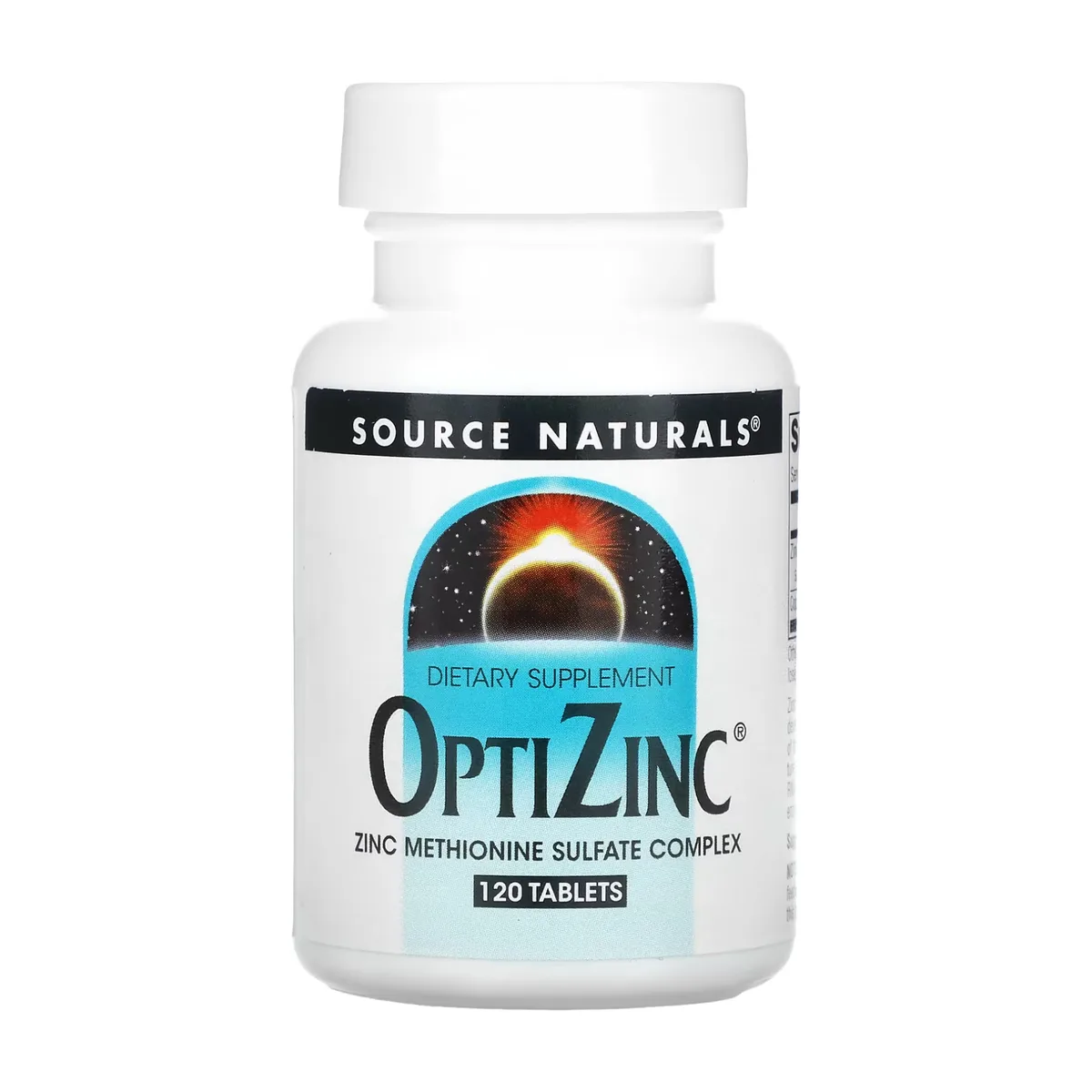 Цинк сульфат метионина Source Naturals 120 табл
