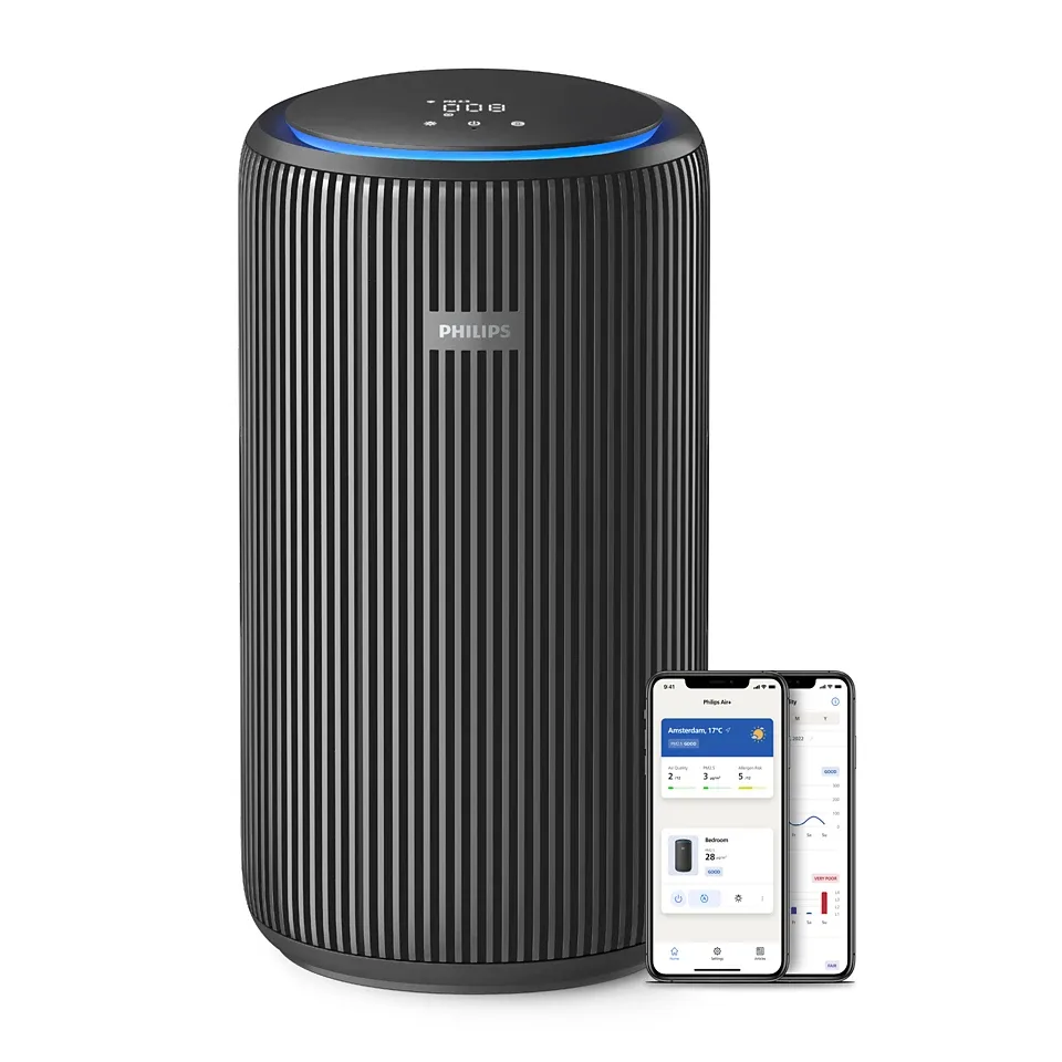 Очищувач повітря Philips PureProtect 3200 135 м2 520 м3/год HEPA вугілля Wi-Fi синьо-сірий