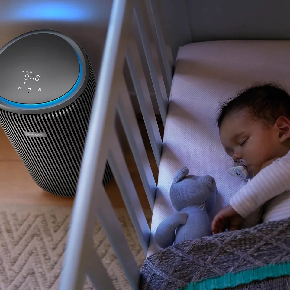 Очищувач повітря Philips PureProtect 3200 135 м2 520 м3/год HEPA вугілля Wi-Fi синьо-сірий
