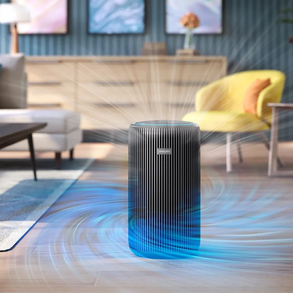 Очищувач повітря Philips PureProtect 3200 135 м2 520 м3/год HEPA вугілля Wi-Fi синьо-сірий