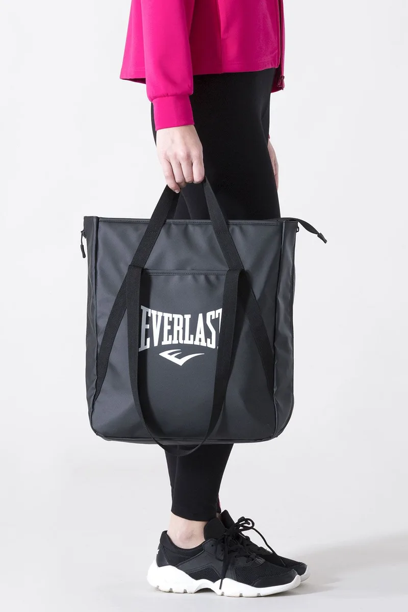 Сумка Everlast 100% поліестер 33х40х12 см чорна унісекс