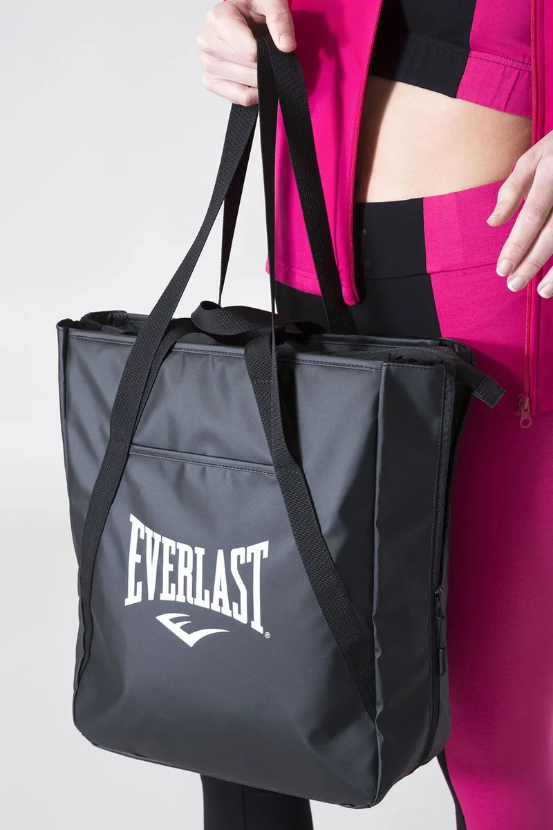 Сумка Everlast 100% полиэстер 33х40х12 см черная унисекс