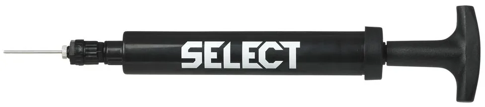 Насос для м'ячів SELECT пластик 15 см чорний