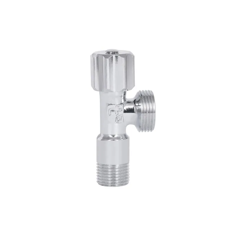 Кран кутовий 1/2"x3/4" латунний з вент.буксою хромований Thermo Alliance