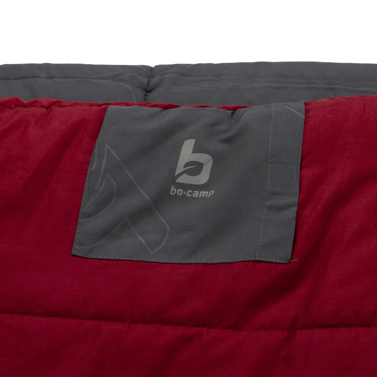 Спальний мішок Bo-Camp Polyester Microfiber 200х80 см Червоний/Сірий