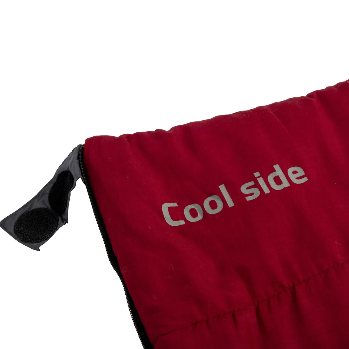 Спальний мішок Bo-Camp Polyester Microfiber 200х80 см Червоний/Сірий