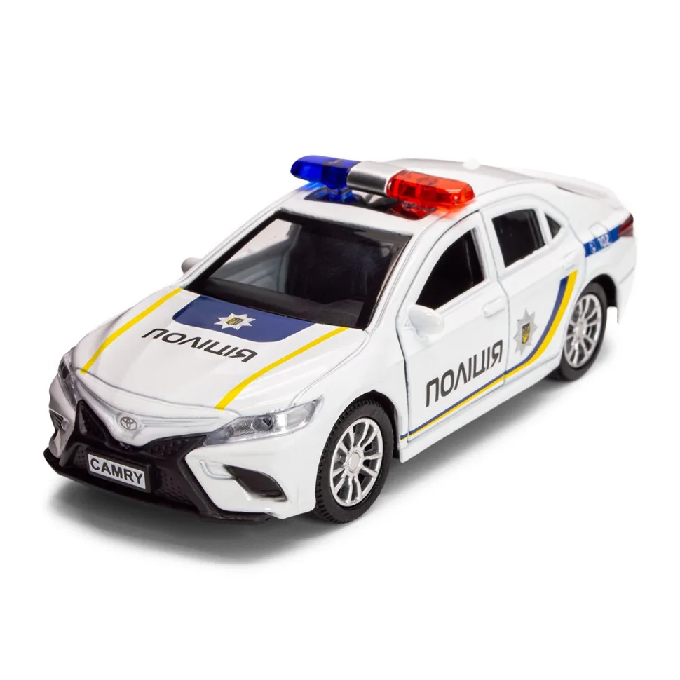 Автомодель TechnoDrive металева 11,8 см Поліція масштаб 1:43