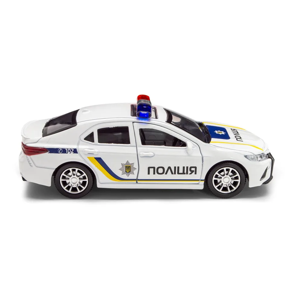 Автомодель TechnoDrive металева 11,8 см Поліція масштаб 1:43