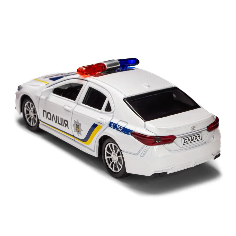Автомодель TechnoDrive металева 11,8 см Поліція масштаб 1:43