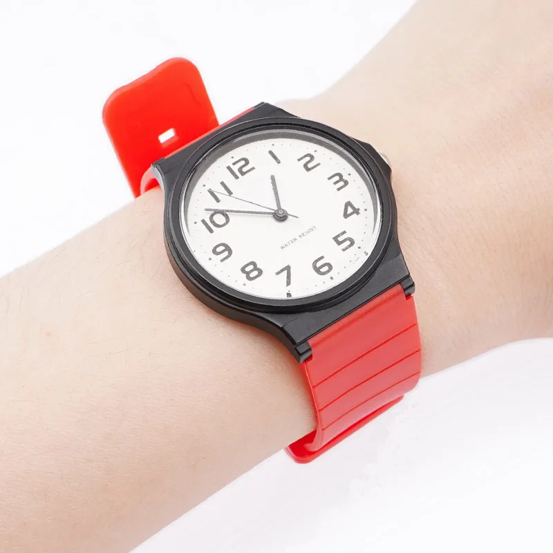 Ремінець Casio поліуретановий 18,7 см червоний