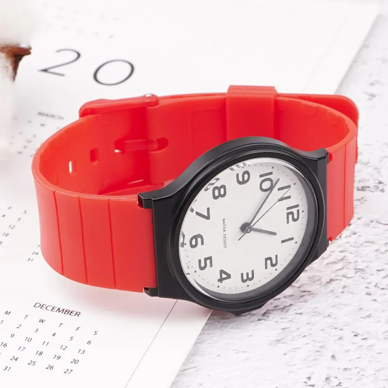 Ремінець Casio поліуретановий 18,7 см червоний