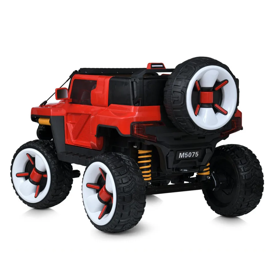 Дитячий електромобіль Bambi Racer пластик джип 144х86х80 см чорний