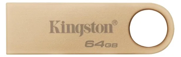 Флешка Kingston 64 ГБ метал USB 3.2 Gold