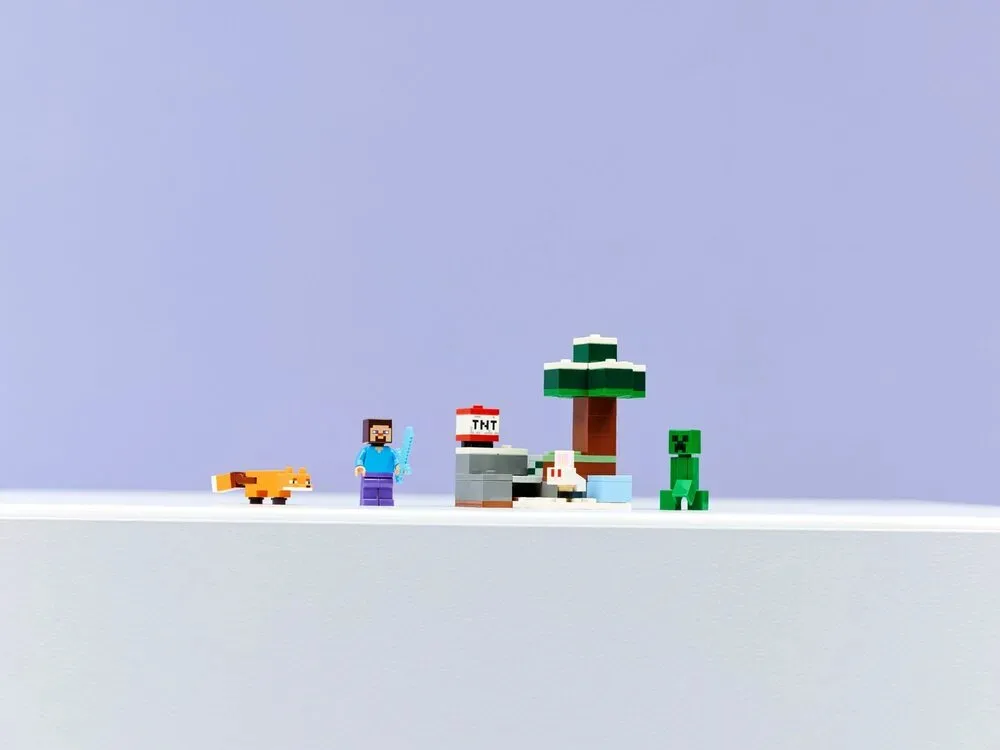 Конструктор LEGO Minecraft Пригоди Стіва в тайзі