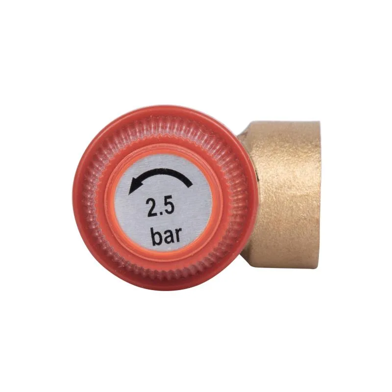 Запобіжний клапан 1/2" 2,5 бар Латунь Thermo Alliance