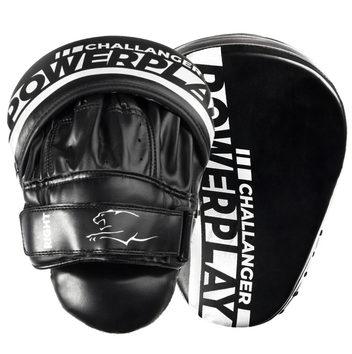 Лапи боксерські Active Point PU 22х19 см Чорні