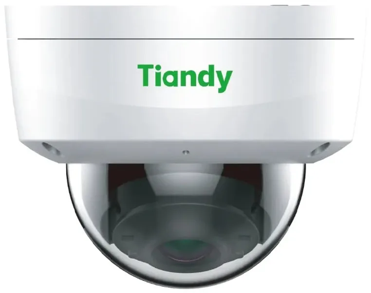 IP-камера Tiandy TC-C34KS Спецификация: I3/E/Y/C/SD/2.8mm/V4.2, 4MP, Starlight Dome, 2.8mm, f/1.6, IR30m, PoE, IP66, IK10.