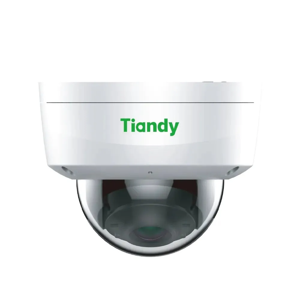 IP-камера Tiandy TC-C34KS Спецификация: I3/E/Y/C/SD/2.8mm/V4.2, 4MP, Starlight Dome, 2.8mm, f/1.6, IR30m, PoE, IP66, IK10.